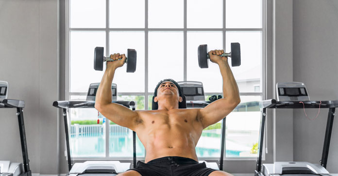 Bench Press With Dumbbells